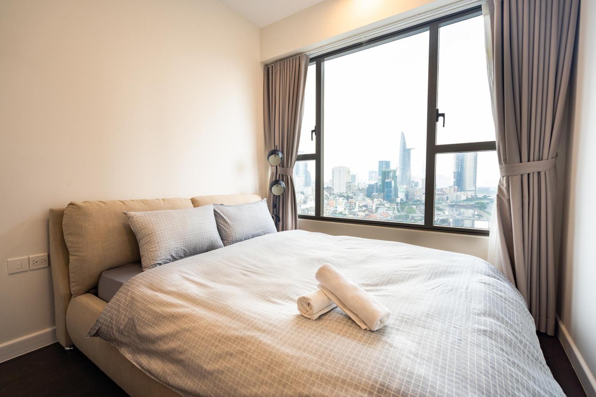 Central Business District Rivergate Apartment - Free Pickup & Pool 호치민 외부 사진