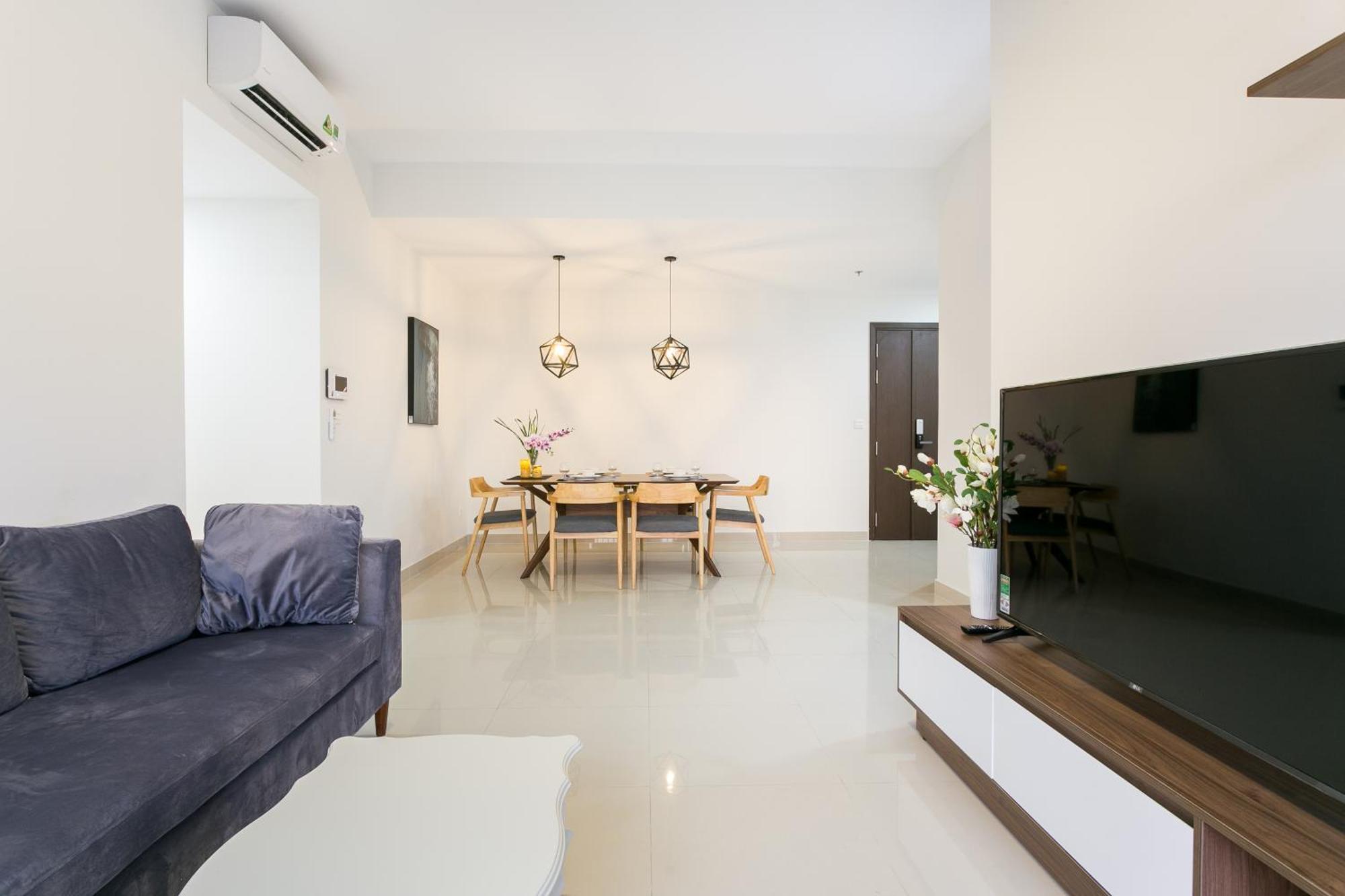 Central Business District Rivergate Apartment - Free Pickup & Pool 호치민 외부 사진