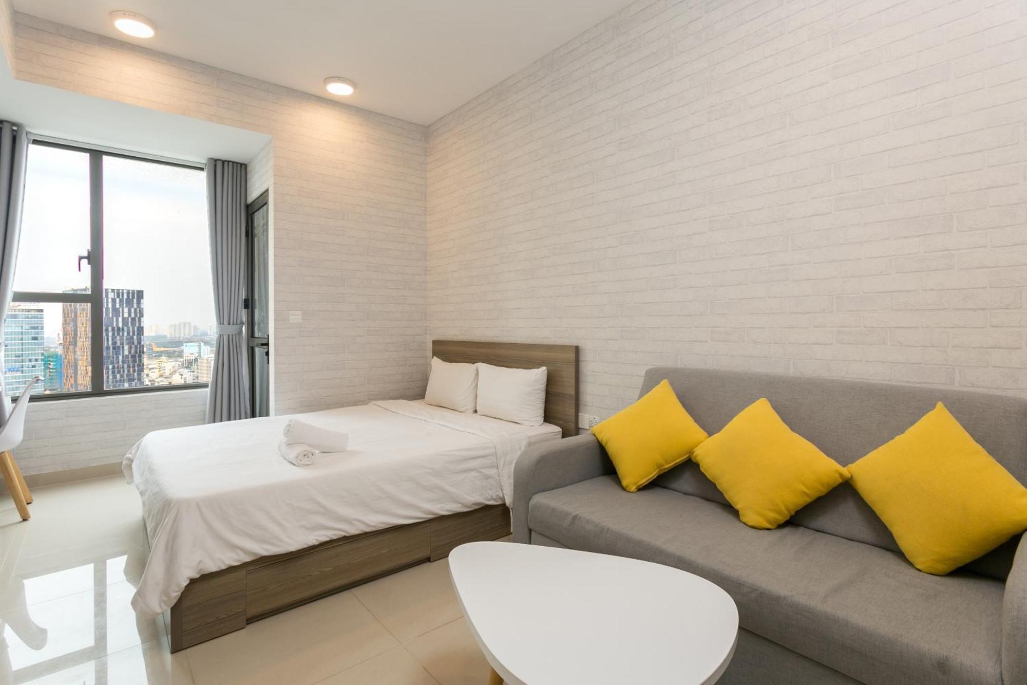Central Business District Rivergate Apartment - Free Pickup & Pool 호치민 외부 사진