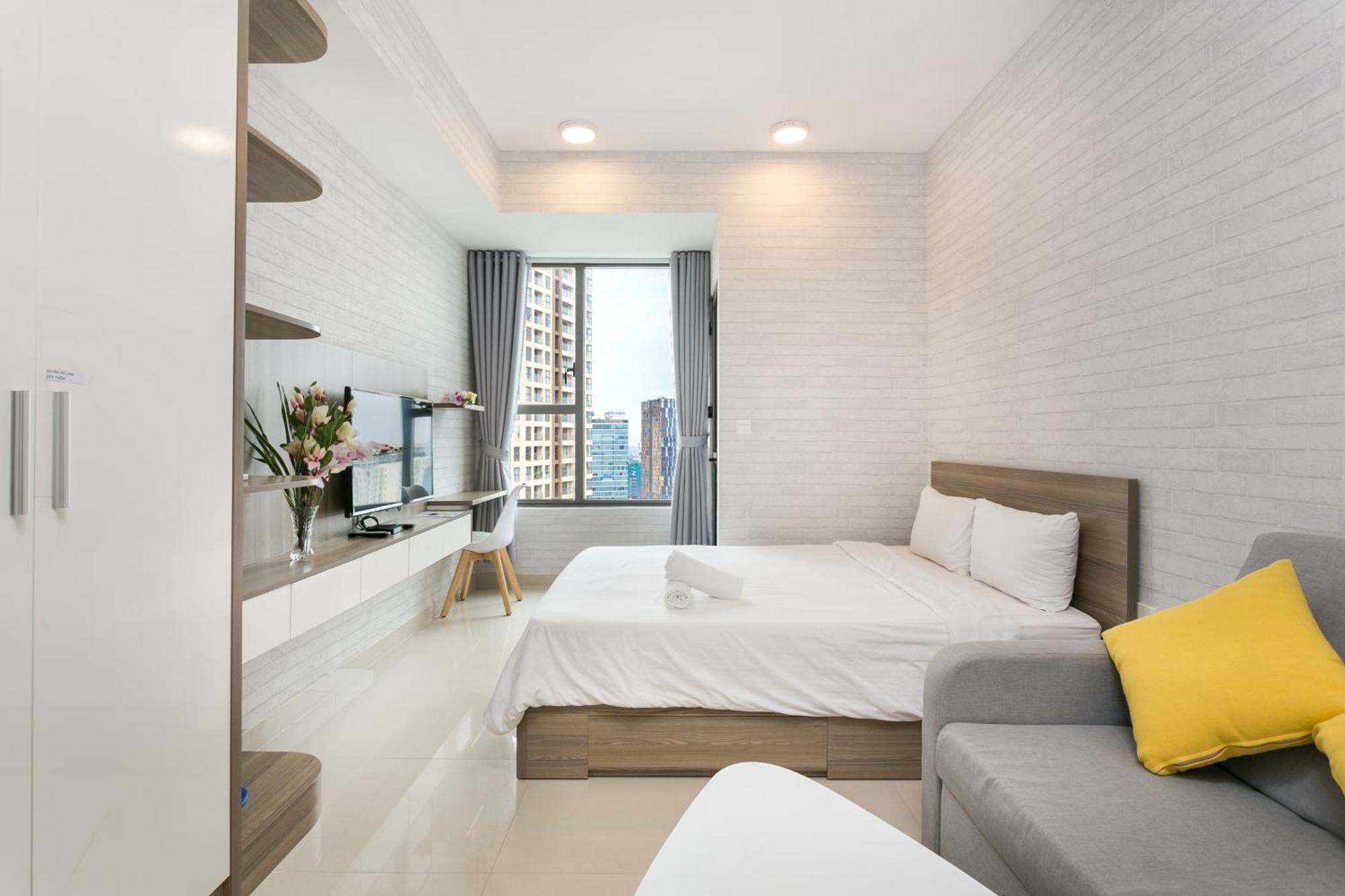Central Business District Rivergate Apartment - Free Pickup & Pool 호치민 외부 사진